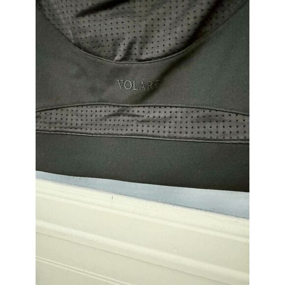 Volare Fitness Limited Edition Mesh To Be collection Black Skirt & Tank Set - Picture 9 of 16